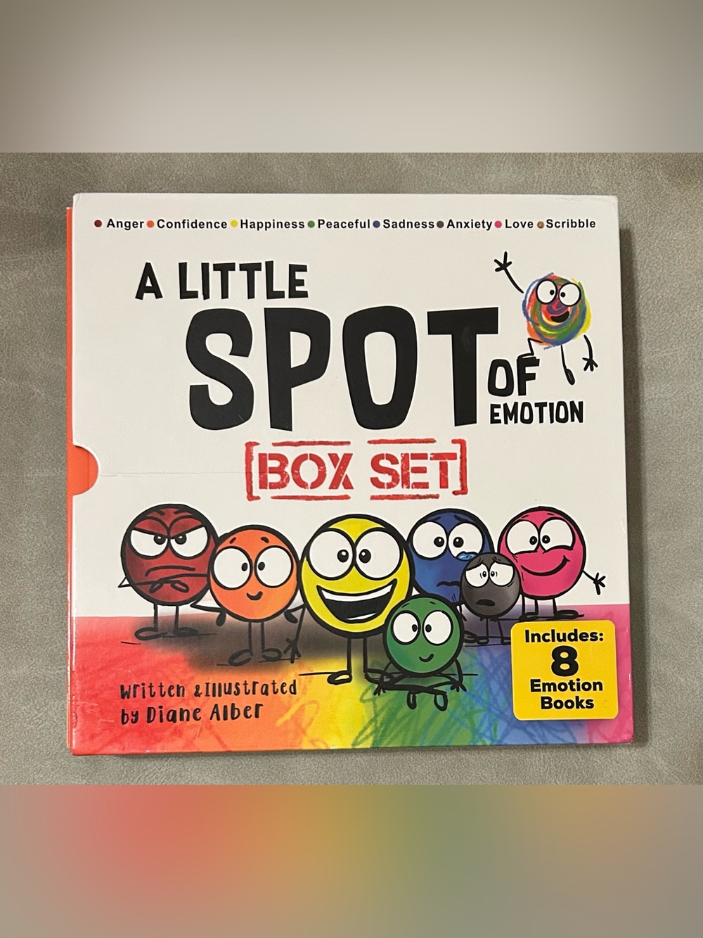 A Little Spot of Emotion Box Set - Multicolor Emotion Learning Books by